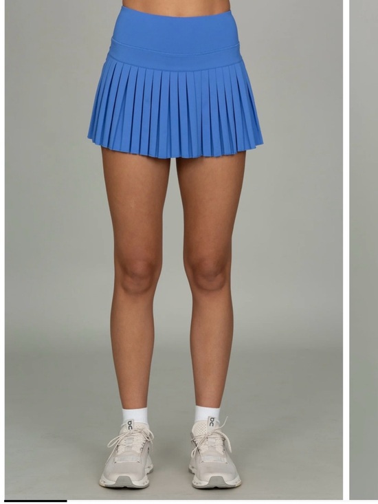 Gold Hinge Dresses & Skirts - Gold hinge Pleated Athletic  Skirt in Blue